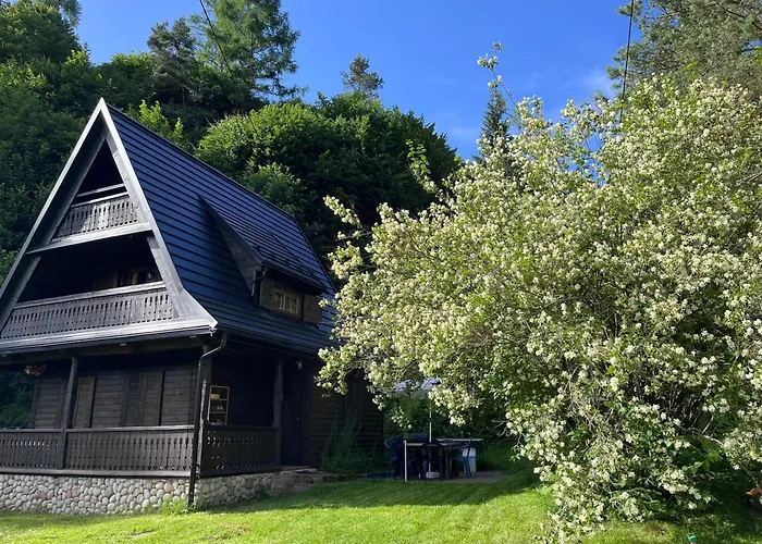 Drewniany Bb Nad Rzeka Lodge Powrożnik